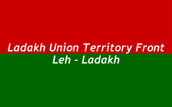 [Ladakh Union Territory Front Flag]